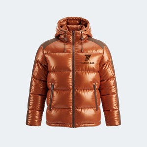 Chaqueta de Invierno para Hombre, Estilo Moderno, Colores Sólidos, Resistente al Viento, Cuello Alto, Transpirable, Ligera, de Secado Rápido, Mangas Largas - Product Image 6