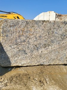 Bloc de granit blanc nacré brut, directement des mines, pour cuisine et salle de bain modernes, haute qualité premium - Product Image 6