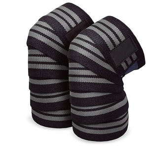 Attelles de genou sur mesure en néoprène, nylon et élasthanne, durables et très élastiques, pour le fitness et la gym - Product Image 4
