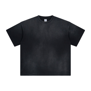 Camisetas Unisex Oversize de Algodón 100% de 280 Gsm, Teñidas Lisas, Transpirables, Estilo Urbano, Personalizables al por Mayor - Product Image 3