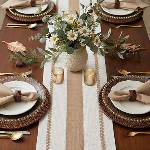 Runner da Tavolo Boho Lungo 72 Pollici, Decorazione Primaverile per la Casa con Nappe, Stile Rustico Macramè per Arredamento Farmhouse - Product Image 3