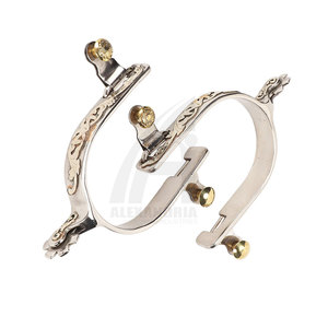 Espuelas de acero inoxidable para montar a caballo, espuelas de vaquero occidental, otros equipos ecuestres, precio al por mayor de Alexandria Industries - Product Image 6