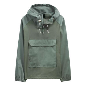 Chaqueta Cortavientos de Alta Calidad para Hombre, con Cuello Alto, Diseño Personalizado, Ropa Casual, con Logotipo Personalizado - Product Image 1