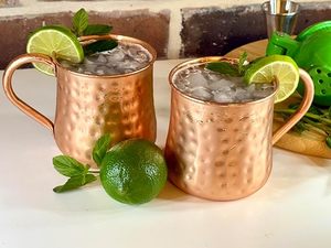 Dynamic Copper Moscow Mule <b>Mugs</b> Created For Modern Cocktail Serving In Kitchen Bar And Special Dining Experiences - Product Image 4