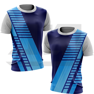 เสื้อยืดกีฬา JAMEZ SPORTS สำหรับผู้ใหญ่ทุกเพศ พิมพ์ชื่อทีมได้ตามต้องการ ผ้าฝ้าย 100% ระบายอากาศได้ดี แห้งเร็ว ต้านเชื้อแบคทีเรีย คอวี - Product Image 2
