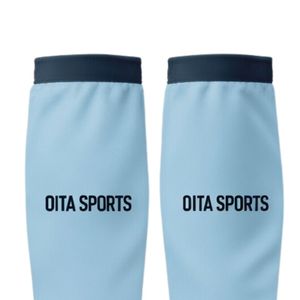 Men Light Blue <b>Black</b> Hockey <b>Socks</b> Polyester Sports Athletic Long <b>Socks</b> Team Uniform Match Training Wear Performance Clothing - Product Image 4