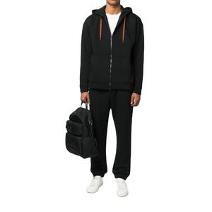 Sweat à Capuche en Coton Polaire Noir de Couleur Noire pour Homme, Nouvelle Collection 2025 - Product Image 2