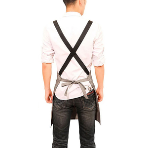 Delantales de Lona Ligeros Antiarrugas de Primera Calidad para Hombre, Cómodos, con Logotipo Personalizado, Impermeables, Resistentes al Viento, Transpirables, 100% Algodón - Product Image 2