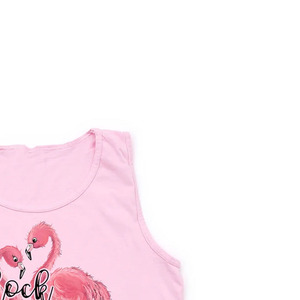 Camiseta sin Mangas Premium para Mujer, Estilo Contemporáneo, Silueta Relajada y Servicio de Bordado Personalizado - Product Image 3