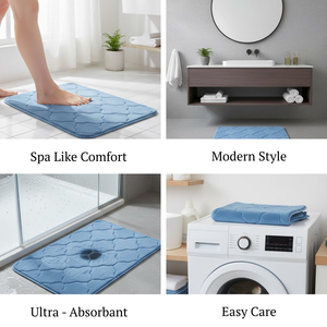 Alfombra de Baño Antideslizante |   Alfombra de Baño Super Absorbente con Estampado Animal |   Alfombra de Ducha de Secado Rápido |   Alfombra de Algodón Suave para Hogar y Hotel - Product Image 5