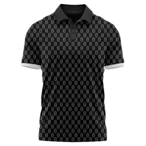Polo Personalizado Transpirable de Secado Rápido, Polo de Golf de Manga Corta de Poliéster y Algodón Tejido, para Hombre y Mujer, Informal y Cómodo - Product Image 2
