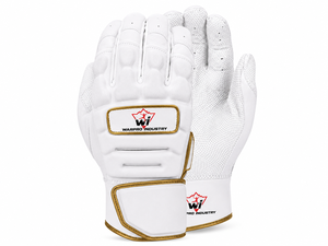 Guantes de Bateo Deportivos Profesionales WARPRO INDUSTRY, Palma de Cuero, Agarre Cómodo y Seguro, Cierre de Gancho y Bucle, Guantes de Entrenamiento - Product Image 3