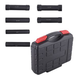 Juego de Llaves de Impacto de Alta Resistencia de 1/2 Pulgada, Extra Profundas, Cuadradas, con Acabado Cromado para Reparación de Camiones Industriales OEM - Product Image 6