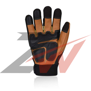 Guantes de Trabajo Mecánicos de Dedo Completo, Duraderos, Casuales para Exteriores, Largos hasta la Muñeca, para las Cuatro Estaciones, de Poliéster y Algodón, Ligeros y Multifuncionales - Product Image 2