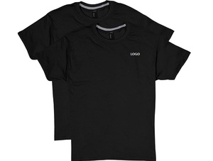 T-shirt streetwear personnalisé avec logo, coupe classique pour homme, col rond, imprimé, manches courtes - Product Image 5