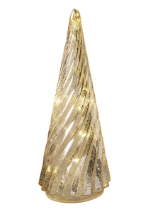Modern design Glass Christmas <b>Tree</b> Figurine <b>Lighted</b> Glass Christmas <b>Tree</b> Mercury Glass Christmas <b>Tree</b> LED Christmas <b>Tree</b> Decor - Product Image 5