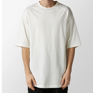 Men's Casual Oversized <b>White</b> Blank T-Shirt Breathable Cotton Loose Baggy Fit Short Sleeve Crew Neck Everyday <b>Tee</b> - Product Image 6