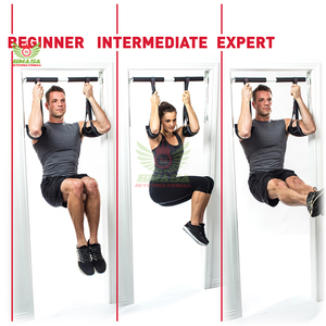 สายรัดหน้าท้องแบบปรับได้ ทำจากนีโอพรีน ทนทาน กันลื่น น้ำหนักเบา สำหรับบาร์โหน - Product Image 3