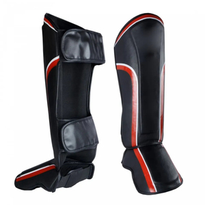 Protector de Espinilla MMA Personalizado Hecho en Pakistán, Almohadillas de Gel Profesionales para el Empeine, Protector de Espinilla para Boxeo, Protección Mejorada para Piernas y Pies - Product Image 2