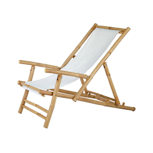 Tumbona Plegable de Bambú, Silla Relajante, Precio Económico al por Mayor, Tumbonas de Bambú, Muebles de Exterior para Hotel y Resort - Product Image 3