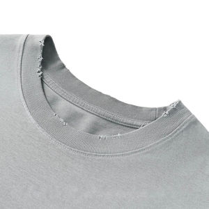 T-shirt vintage délavé à l'acide, coton doux, style streetwear, décontracté, vêtements d'été - Product Image 2