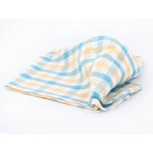 Serviettes de cuisine professionnelles d'Inde, design à carreaux, super absorbantes, en coton. - Product Image 4