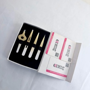 Pinzas para Cejas Inclinadas de Acero Inoxidable - Product Image 4