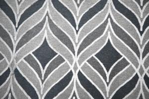 Tapis d'appoint noué à la main en laine et viscose lisses, couleur sumac |   Motif géométrique |   Écologique |   Pile moyen |   Sol tissé doux et moelleux - Product Image 2