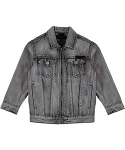 Veste en jean zippée pour garçons, personnalisable, hiver, haute qualité, coton respirant, vêtements d'hiver décontractés pour garçons - Product Image 4