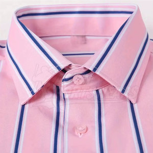 Marca Privada OEM, Camisa Casual de Verano con Botones, Tejida, 100% Algodón, Ecológica, Tela Suave y Transpirable, Artesanía Superior, Moderna - Product Image 4