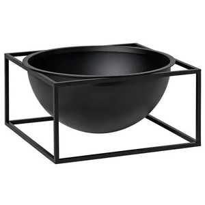 Brazier d'extérieur rond en fil métallique robuste avec fente, pour foyer à bois, chauffage de patio et jardin - Product Image 3