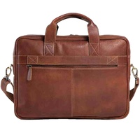 Maletín de Cuero Genuino de Lujo, Duradero, Unisex, para Portátil, Bolso de Hombro, Bolso de Mano, para Oficina, Tablet, Moda 2026
