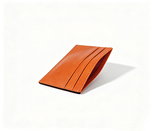 [Customised Logo] Genuine Cowhide Top Grain Leather Card Holder for Men & Women Fashion Style - Product Image 3