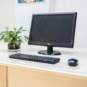 2 tappetini da taglio in PVC 90x50x0,25 cm, trasparenti, per tavolo - Product Image 6