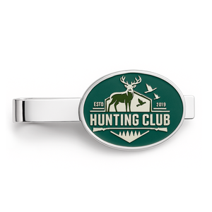 Barra de corbata de plata 925 personalizada con letra grabada en relieve, recuerdo de alta calidad - Product Image 4