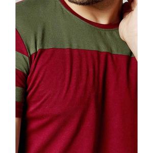 T-shirt décontracté pour homme en tissu polaire de haute qualité, coupe classique, design vierge, écologique et respirant, service OEM du fabricant - Product Image 4