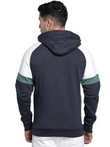 Sweat à capuche en coton biologique surdimensionné de haute qualité pour hommes hiver Streetwear Basics avec imprimés personnalisés sweat-shirt en gros - Product Image 5
