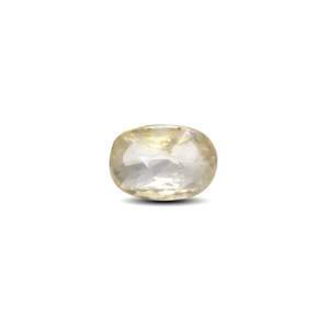 Natural Yellow Sapphire 3.05 Carat Oval Cut Loose Gemstone for Fine Jewelry - Product Image 1