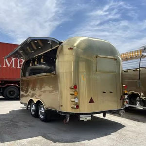 Nuevo Remolque de Comida, Remolque de Helados, Remolque de Café, Camión de Comida Dorado, Camión de Hamburguesas - Product Image 1