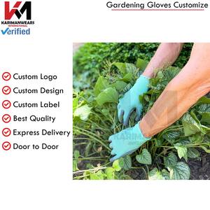 Gants de jardinage professionnels, paume renforcée, matériau durable, respirant, flexible, confortable, ajustement sûr - Product Image 5