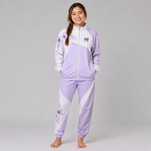 Zipper Velvet Women Track Suits Winter Jogging Collection Custom Design Plain Regular Tracksuits Running Sports Pakistan Made - Product Image 1