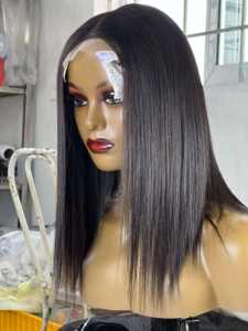 วิกผมมนุษย์เวียดนามแบบหนาสองชั้นวิกผมมนุษย์หนาแน่น180 HD ลูกไม้ปิดวิกผมมนุษย์วิกผม SDD สำหรับผู้หญิง - Product Image 4