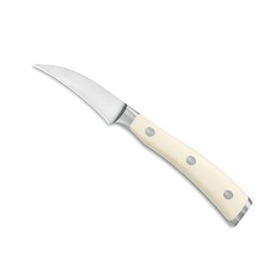 Couteaux à éplucher professionnels pour la cuisine, avec lame en acier inoxydable et manche en bois, pour éplucher, couper, trancher les fruits et légumes et préparer les aliments - Product Image 4