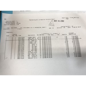 AMAT 0242-07002 KIT, ETCH SUPER E CH. A - Équipements et pièces semi-conductrices de renommée mondiale et de confiance chez - Product Image 1
