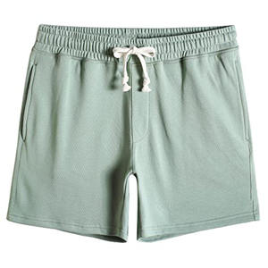 Pantalones Cortos Deportivos Personalizados de Color Sólido, Talla Grande, Verano, Unisex, Cintura Elástica, con Rayas Laterales, para Hombre - Product Image 1