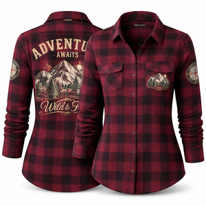 Chemises en flanelle à carreaux vintage décontractées personnalisées en gros pour femmes - Fournisseur et fabricant OEM direct - Product Image 1