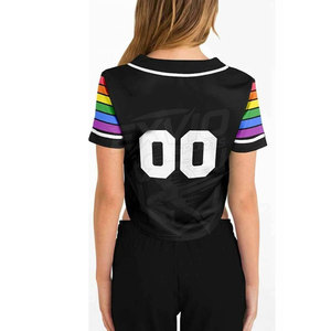 Maillot de baseball court pour femme, taille personnalisée, pour l'entraînement sportif – Collection 2026 en vogue - Product Image 4