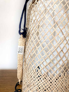 Handmade Rattan <b>Backpack</b> Eco Friendly Rucksack Handwoven Rattan Knapsack Adventure Bag Fashion OEM Supplier Vietnam - Product Image 4