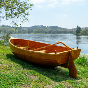 Bote de remos de madera artesanal con forma de oso pequeño para recreación en lagos y ríos - Contacto al por mayor - Product Image 6