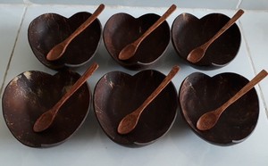 ชามเปลือกมะพร้าวสุดฮิต เป็นมิตรกับสิ่งแวดล้อม เหมาะสำหรับรับประทานอาหารและใช้ในบ้าน - Product Image 3